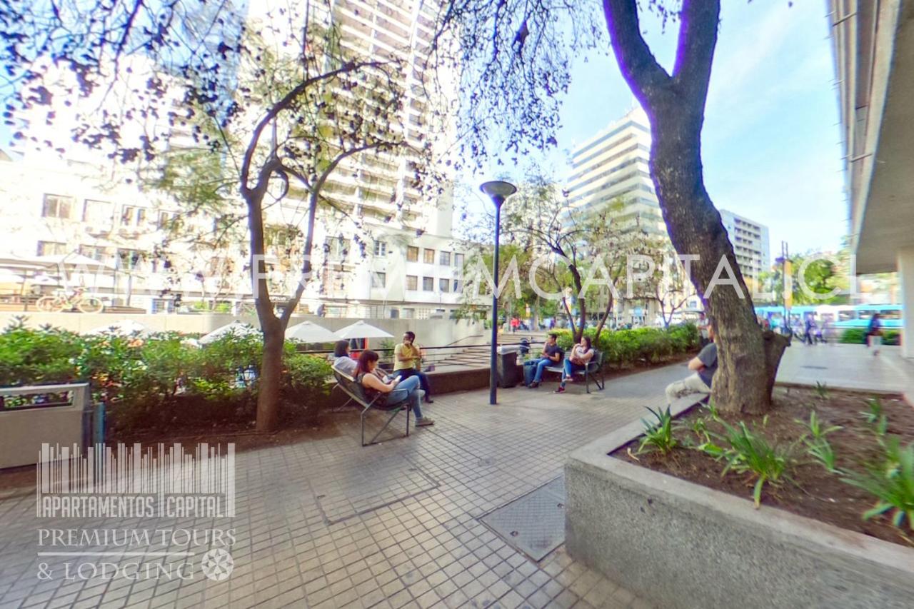 Apartamentos Capital 圣地亚哥 外观 照片